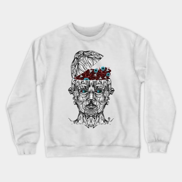 Bad Ideas Crewneck Sweatshirt by fakeface